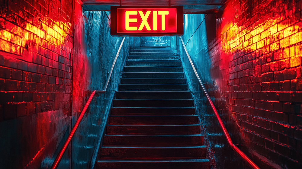 LED Emergency Exit Lights